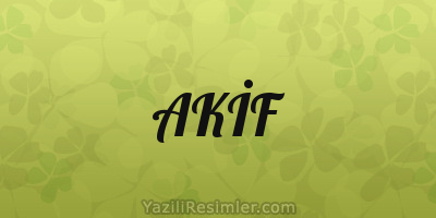 AKİF