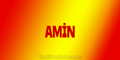 AMİN