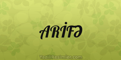 ARİFƏ