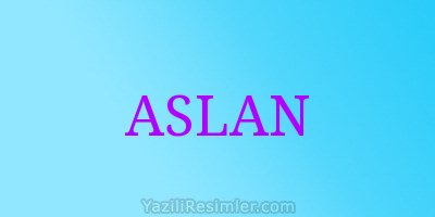 ASLAN