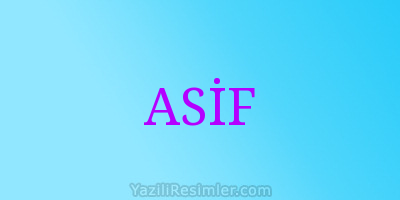 ASİF