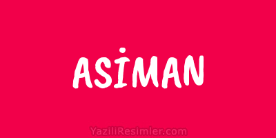 ASİMAN