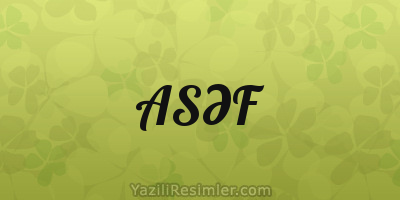 ASƏF