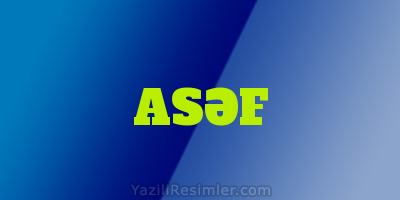 ASƏF