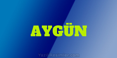 AYGÜN