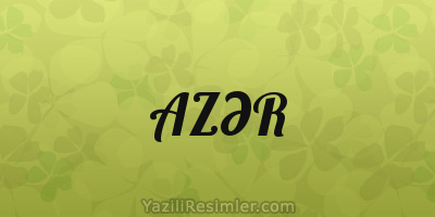 AZƏR