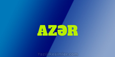 AZƏR