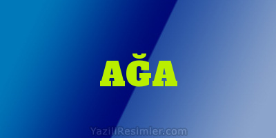 AĞA