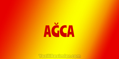 AĞCA