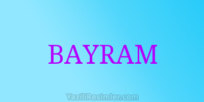 BAYRAM