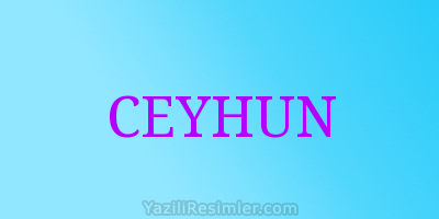 CEYHUN