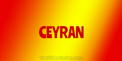CEYRAN