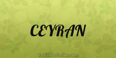 CEYRAN