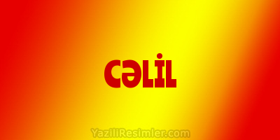 CƏLİL