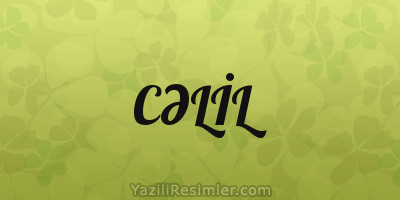 CƏLİL