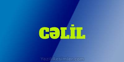 CƏLİL