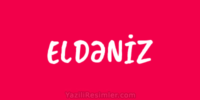 ELDƏNİZ