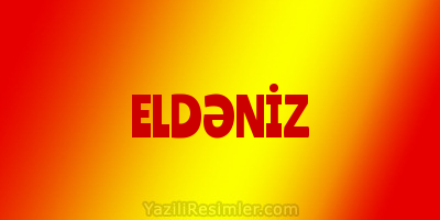 ELDƏNİZ
