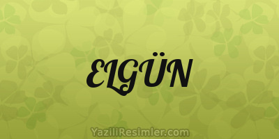 ELGÜN