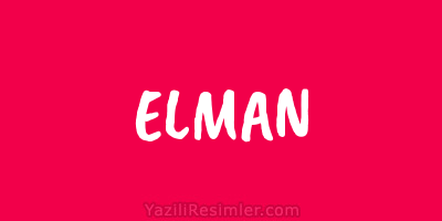 ELMAN