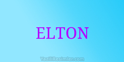 ELTON