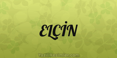 ELÇİN