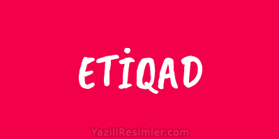 ETİQAD