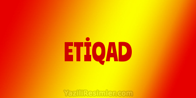 ETİQAD