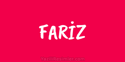 FARİZ