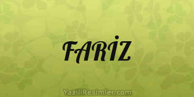 FARİZ