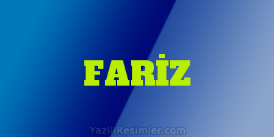 FARİZ