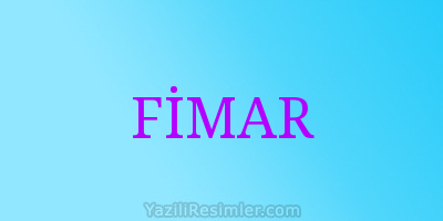 FİMAR