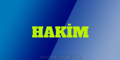 HAKİM