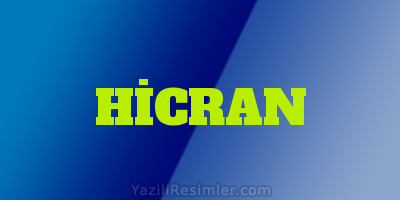 HİCRAN