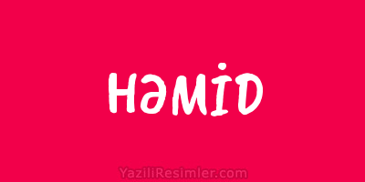 HƏMİD