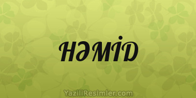 HƏMİD