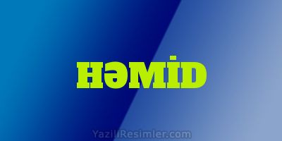 HƏMİD