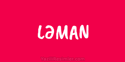 LƏMAN