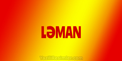 LƏMAN