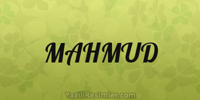 MAHMUD