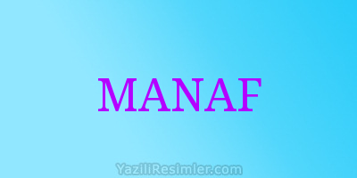 MANAF