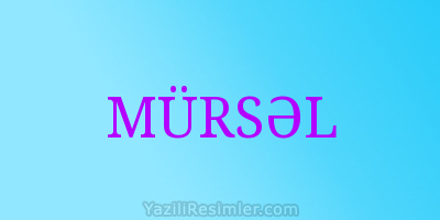 MÜRSƏL