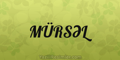 MÜRSƏL