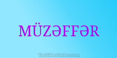 MÜZƏFFƏR