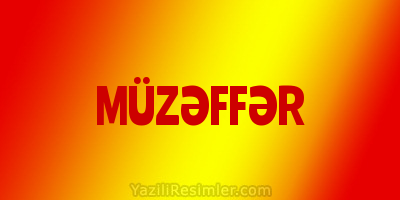 MÜZƏFFƏR