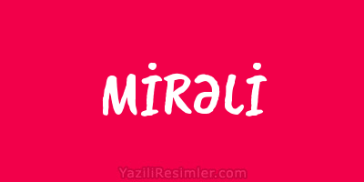 MİRƏLİ