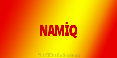 NAMİQ