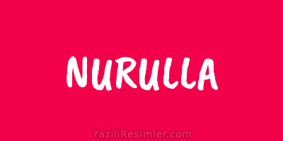 NURULLA