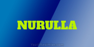 NURULLA