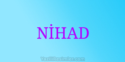 NİHAD